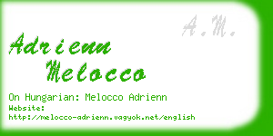 adrienn melocco business card